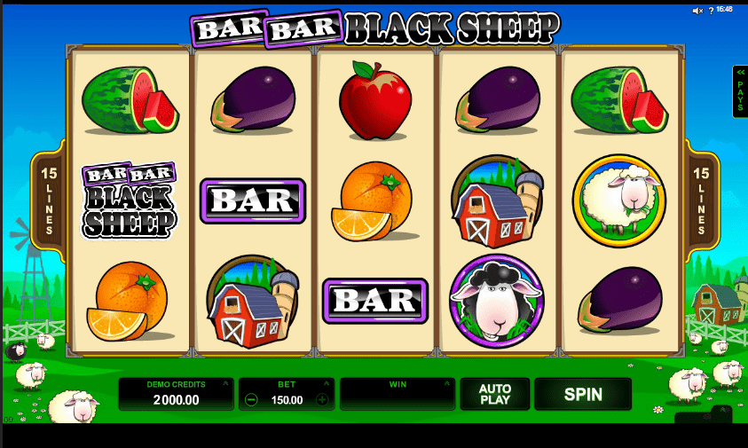 Bar Bar Blasksheep Free Online Slots
