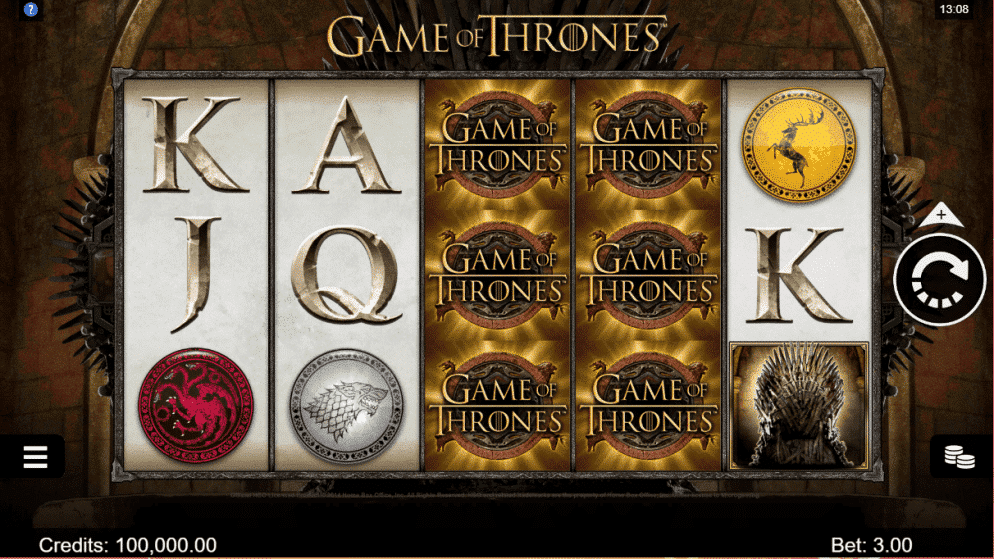 game of thrones slot machine for sale