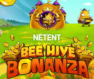You can chase sweet prizes in NetEnt’s newest slot: Bee Hive Bonanza