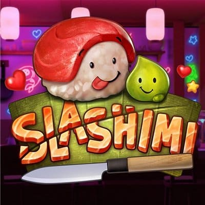 The new slot Slashimi decorated in the theme of sushi restaurant
