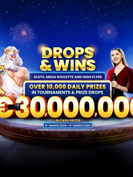 Drops & Wins: €30,000,000!