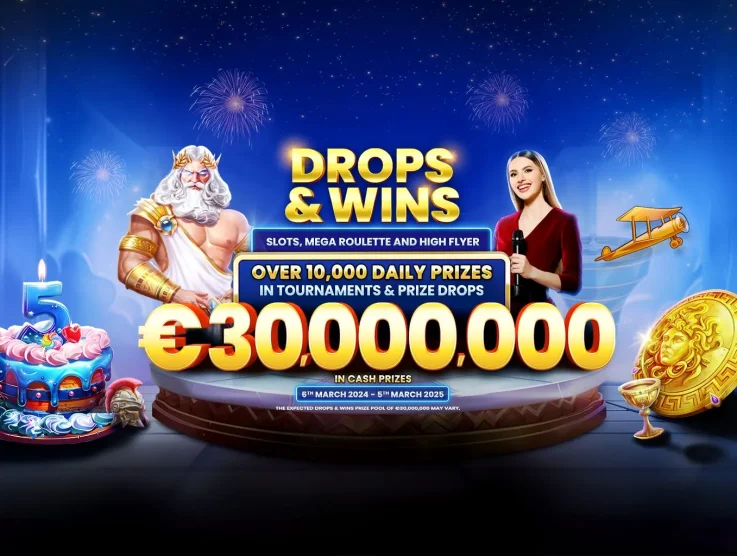 Drops & Wins: €30,000,000!