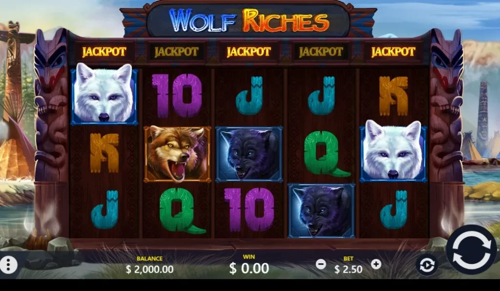 Screenshot Wolf Riches Slot_1